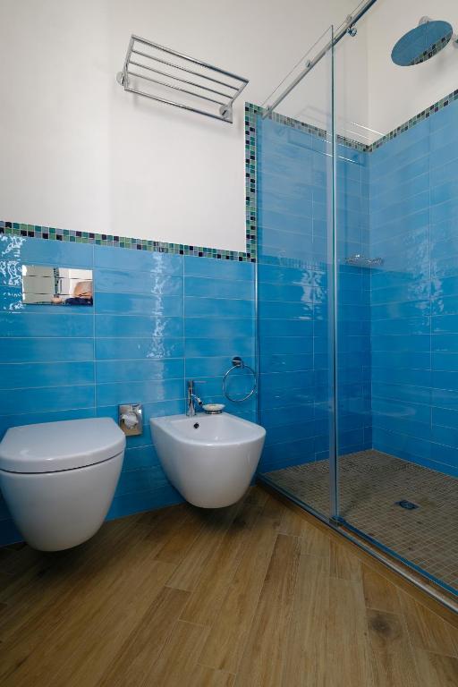 Koupelna v ubytování L'Orizzonte Relais Sirolo