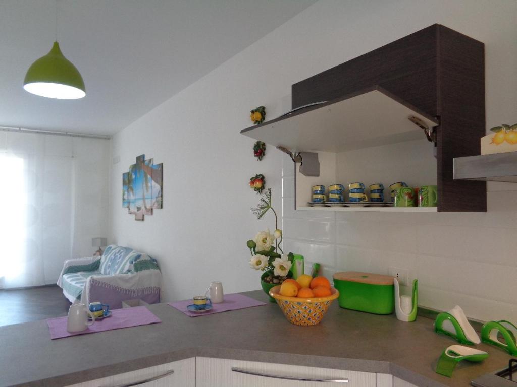 Kuchyňa alebo kuchynka v ubytovaní Villa La Chiocciola