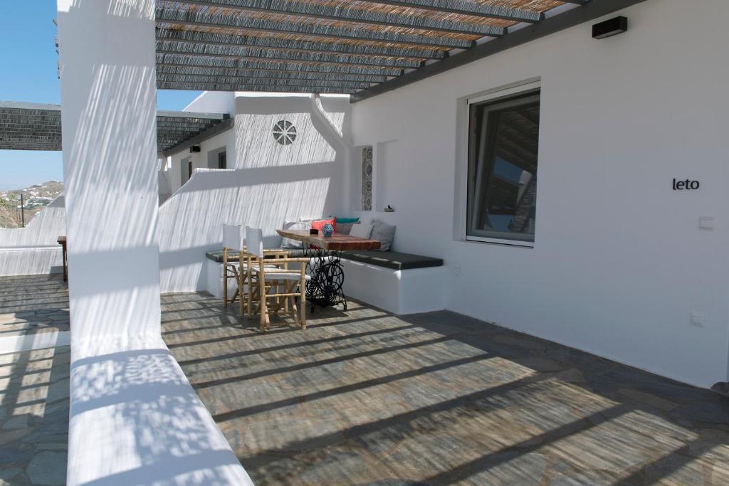 Balkón nebo terasa v ubytování Bellou Suites