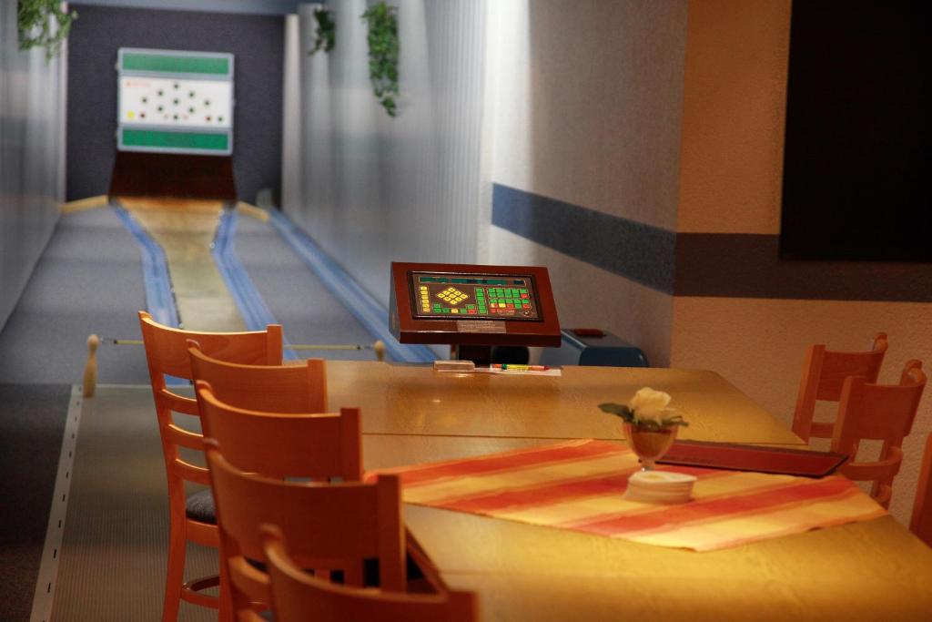 TV a/nebo společenská místnost v ubytování Hotel Bolte