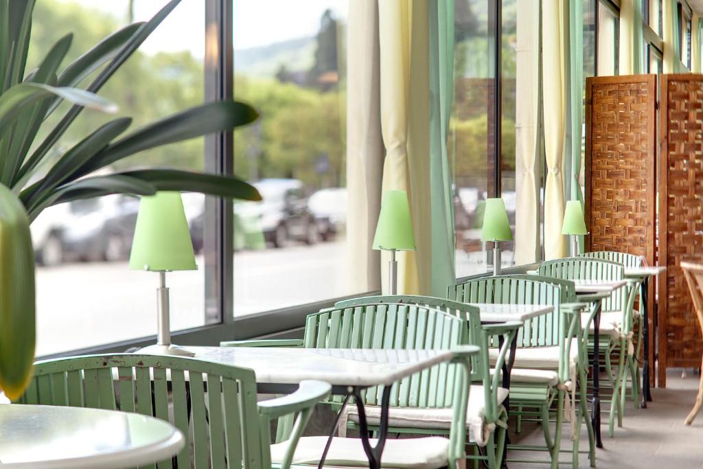 Restaurace v ubytování Hotel Beau Rivage