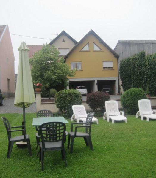 Zahrada ubytování Chambre d'hôtes du Zellberg