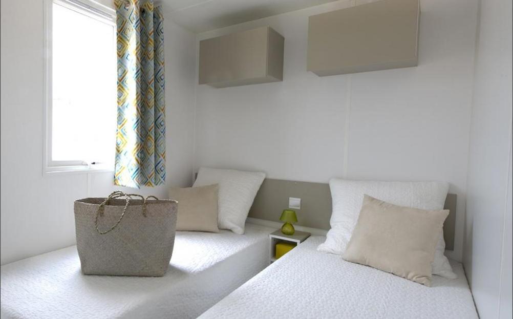 Postel nebo postele na pokoji v ubytování Giannella Camping