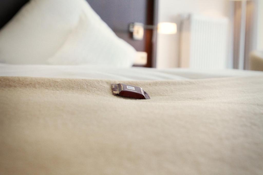 Postel nebo postele na pokoji v ubytování Hotel Bolte