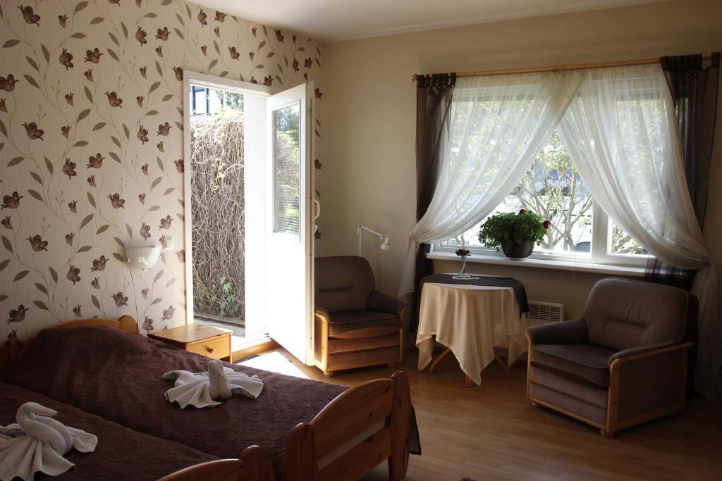 Posezení v ubytování Villa Marleen