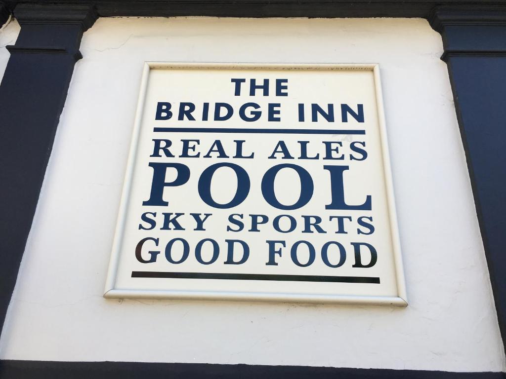 Certifikát, hodnocení, plakát nebo jiný dokument vystavený v ubytování The Bridge Inn