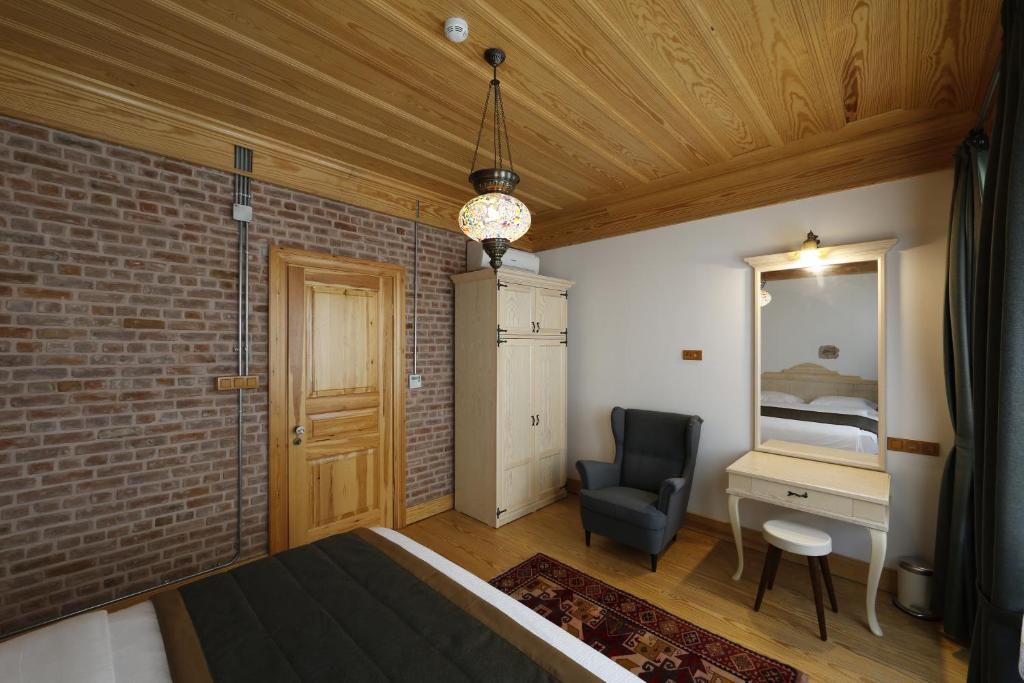 Posezení v ubytování Catirga Konak Apartments