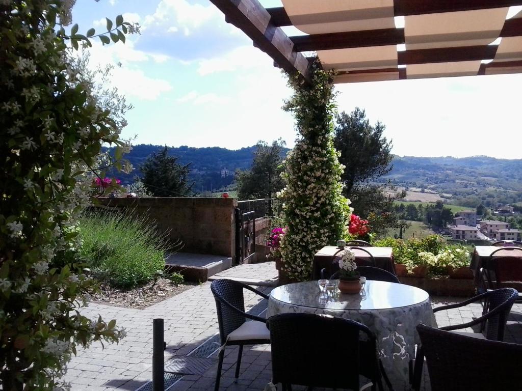 Nespecifikovaný výhled na hory nebo výhled na hory při pohledu z bed and breakfast