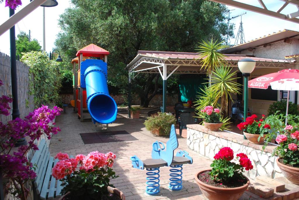 Zahrada ubytování Camping Villaggio Saline