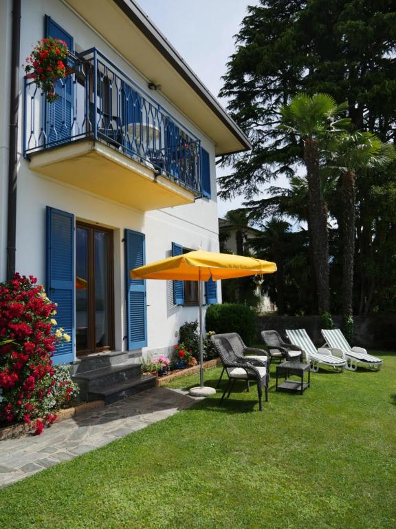 Zahrada ubytování Residence Leggeri