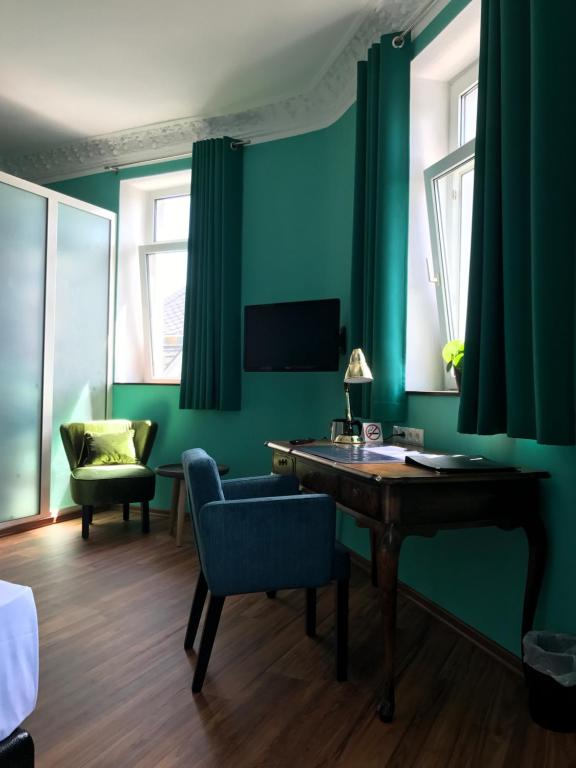 TV a/nebo společenská místnost v ubytování SmartHotel Mystique Self check-in