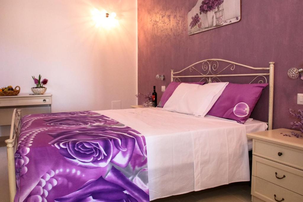 Postel nebo postele na pokoji v ubytování Il Sorriso B&B
