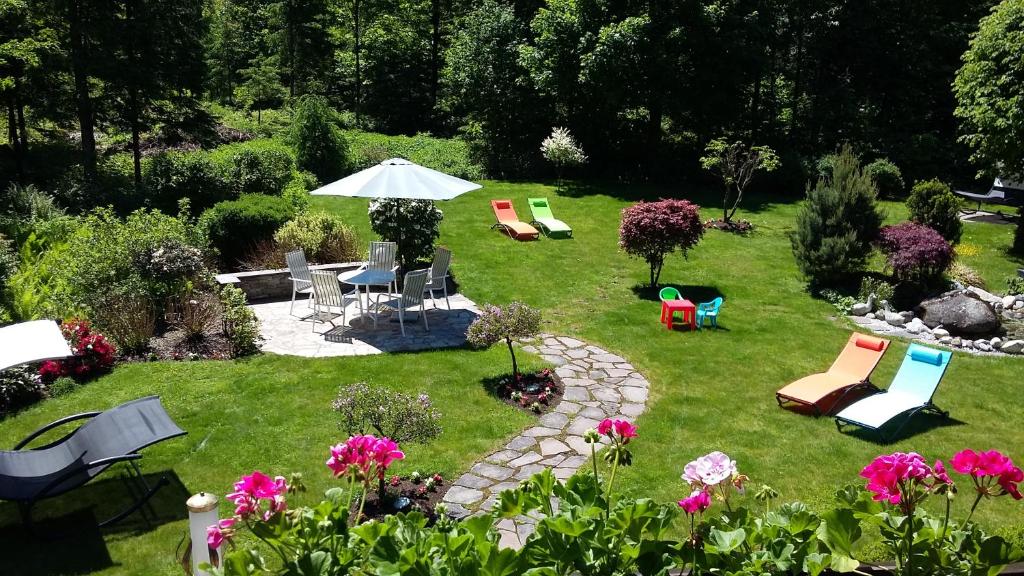 Zahrada ubytování Hotel Garni Erler