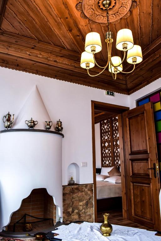 Postel nebo postele na pokoji v ubytování Hotel Kodra