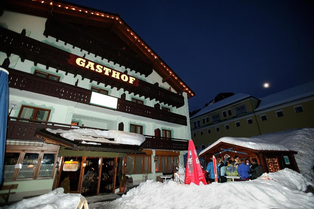 T3 Gasthof Spullersee v zimě