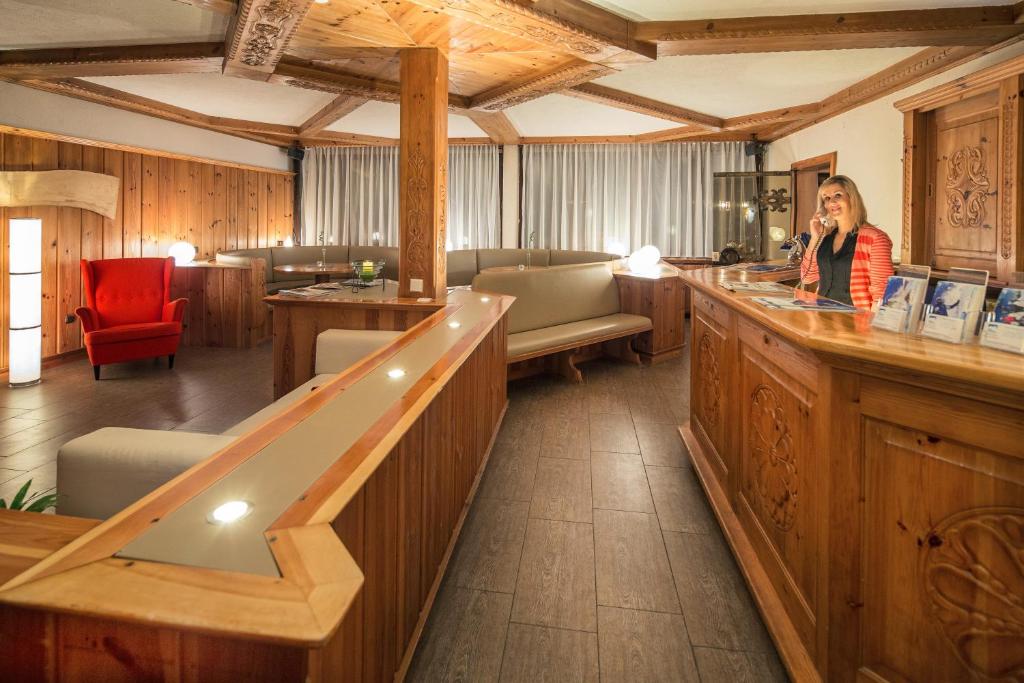 Posezení v ubytování T3 Gasthof Spullersee