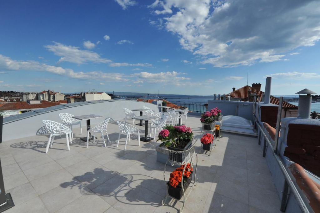 Balkón nebo terasa v ubytování Bajamonti 5 Luxury Rooms