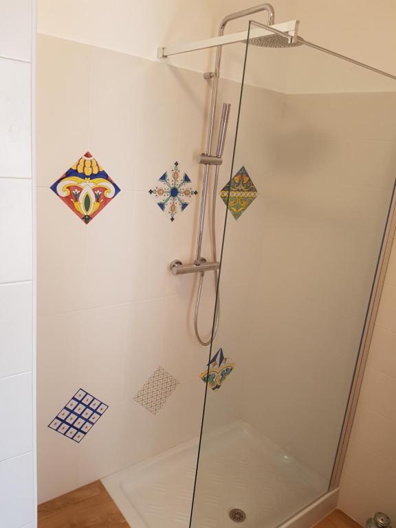 A bathroom at B&B Verdearancio
