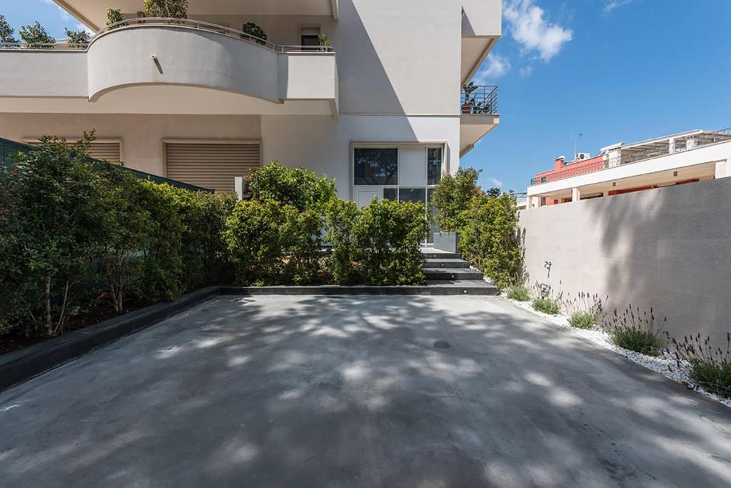 Budova, kde se apartmán nachází