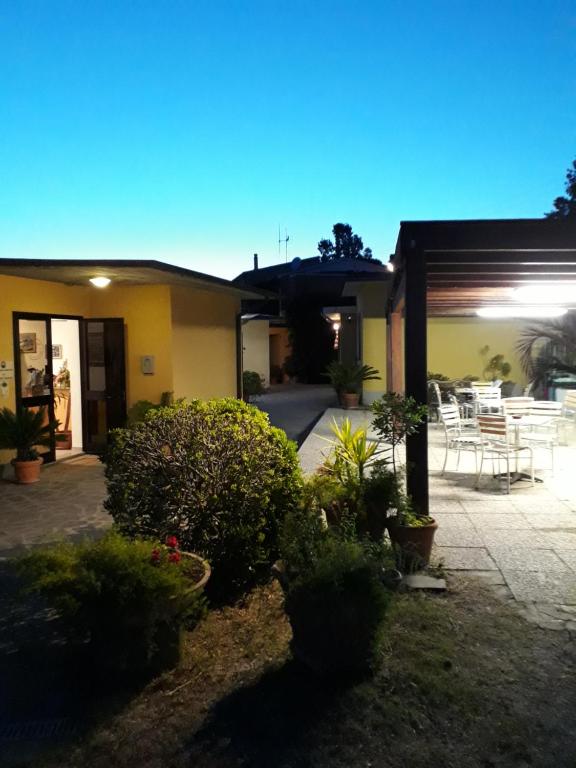 Zahrada ubytování Albergo Bel Tramonto
