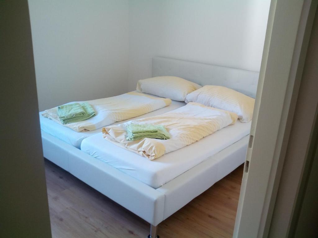 Postel nebo postele na pokoji v ubytování Apartment Fewo Irdning Pichlarn