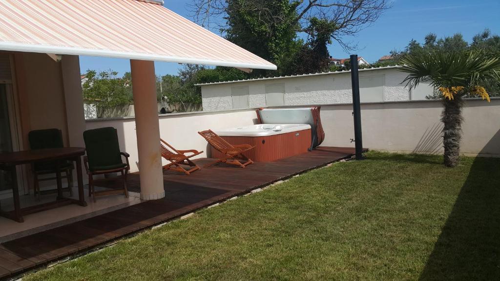 Ogród w obiekcie Apartment Onbria Sol