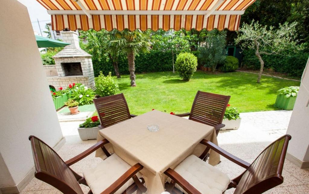 Zahrada ubytování Apartments Hrvatin