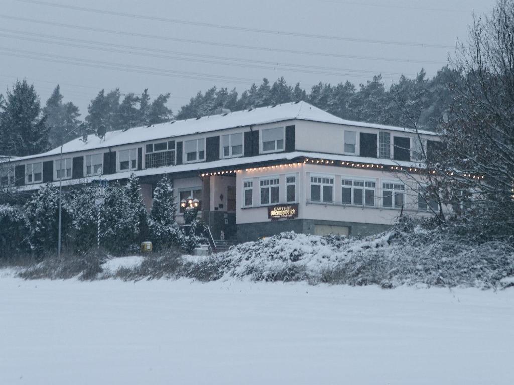 冬のHotel Odenwaldblickの様子