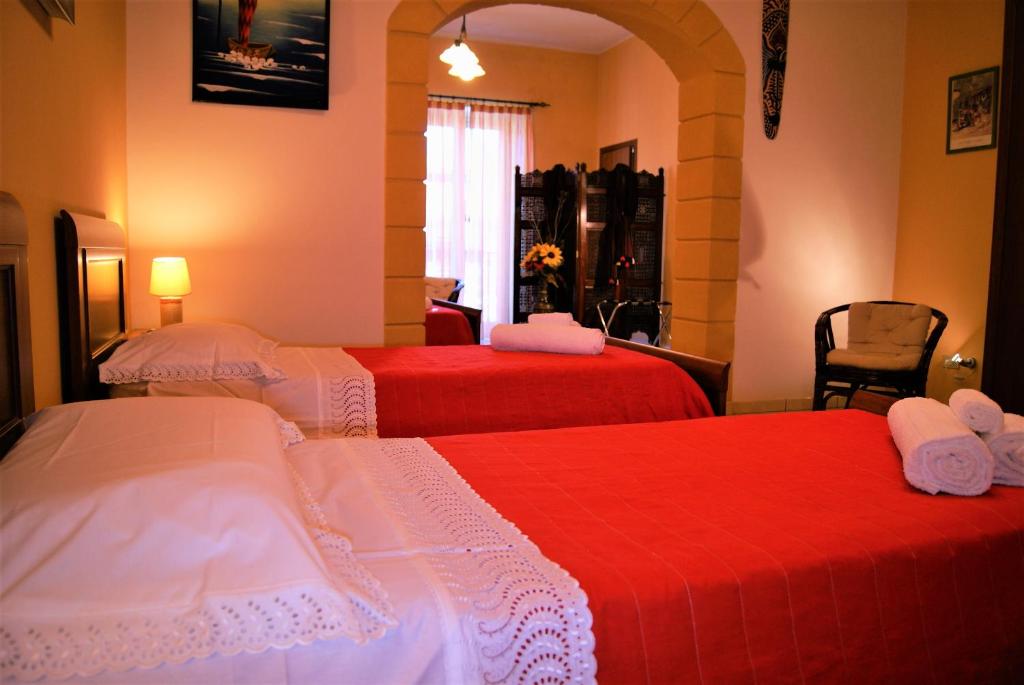 Posteľ alebo postele v izbe v ubytovaní Oleaster - Rooms & Apartments