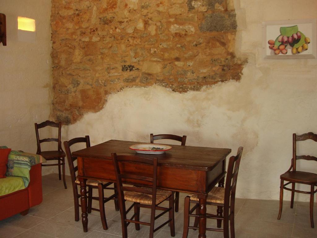 Posezení v ubytování Masseria L'Antico Frantoio