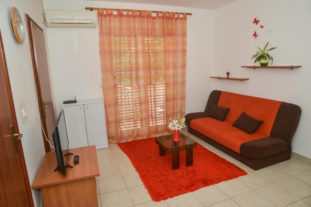 Część wypoczynkowa w obiekcie Latmo Apartment Zadar