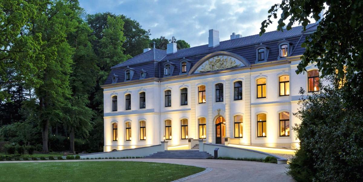 Das Gebäude in dem sich das Resort befindet