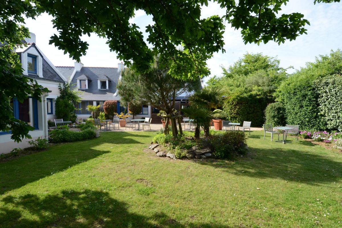 Jardin de l'établissement La Désirade - Hôtel, Spa & Restaurant