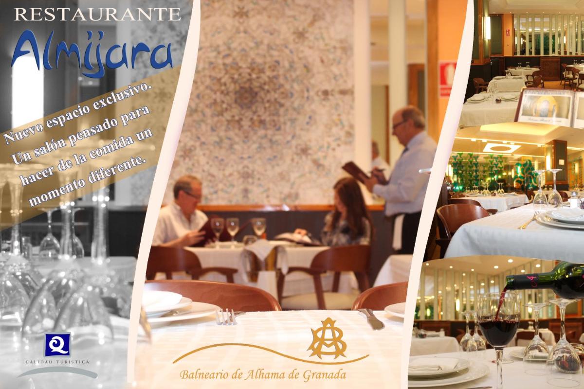 Un restaurante o sitio para comer en Balneario de Alhama de Granada
