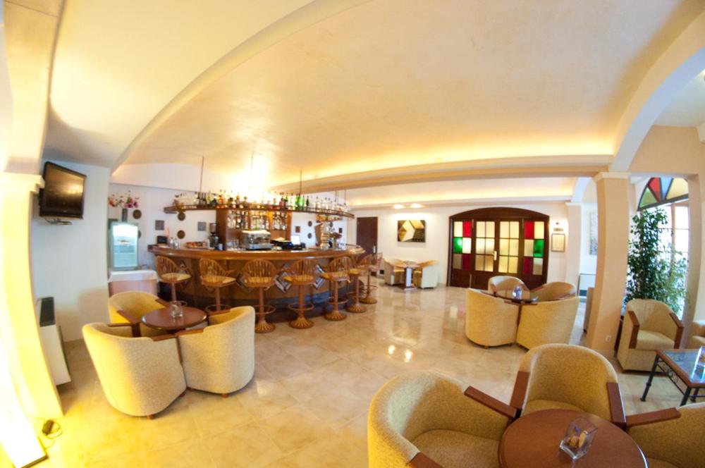 Zona de estar de Hotel Cala Gat