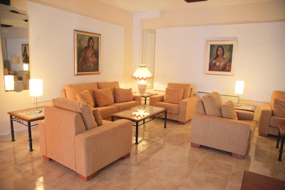 Zona de estar de Hotel Cala Gat