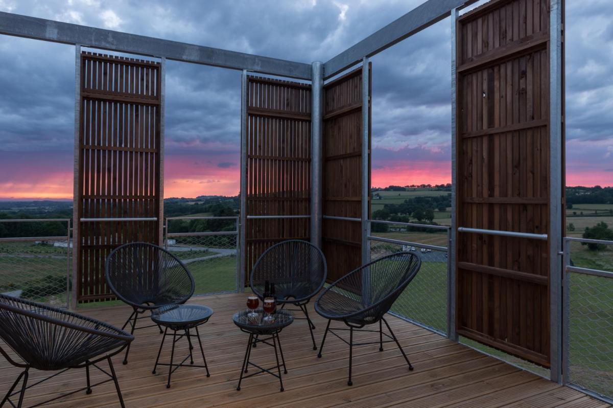 Balcon ou terrasse dans l'établissement Hôtel Omnubo Collection