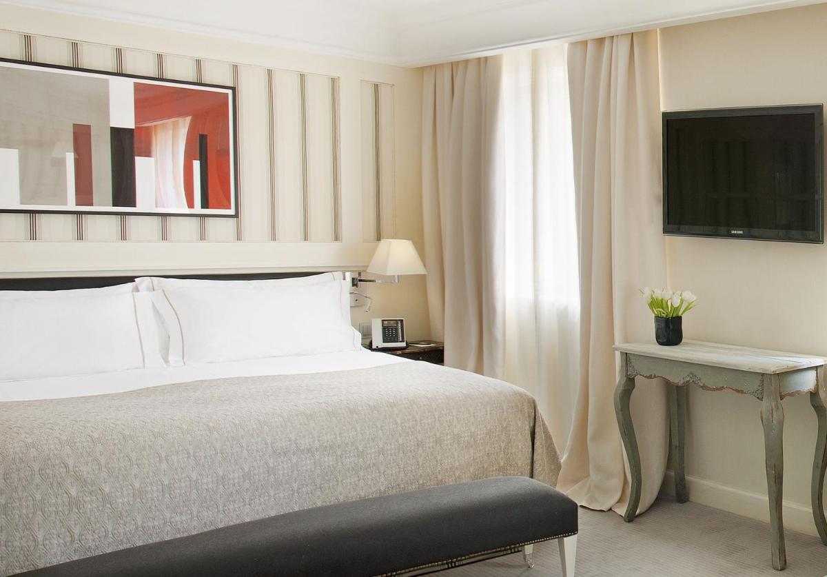 Cama o camas de una habitación en Majestic Hotel & Spa Barcelona GL