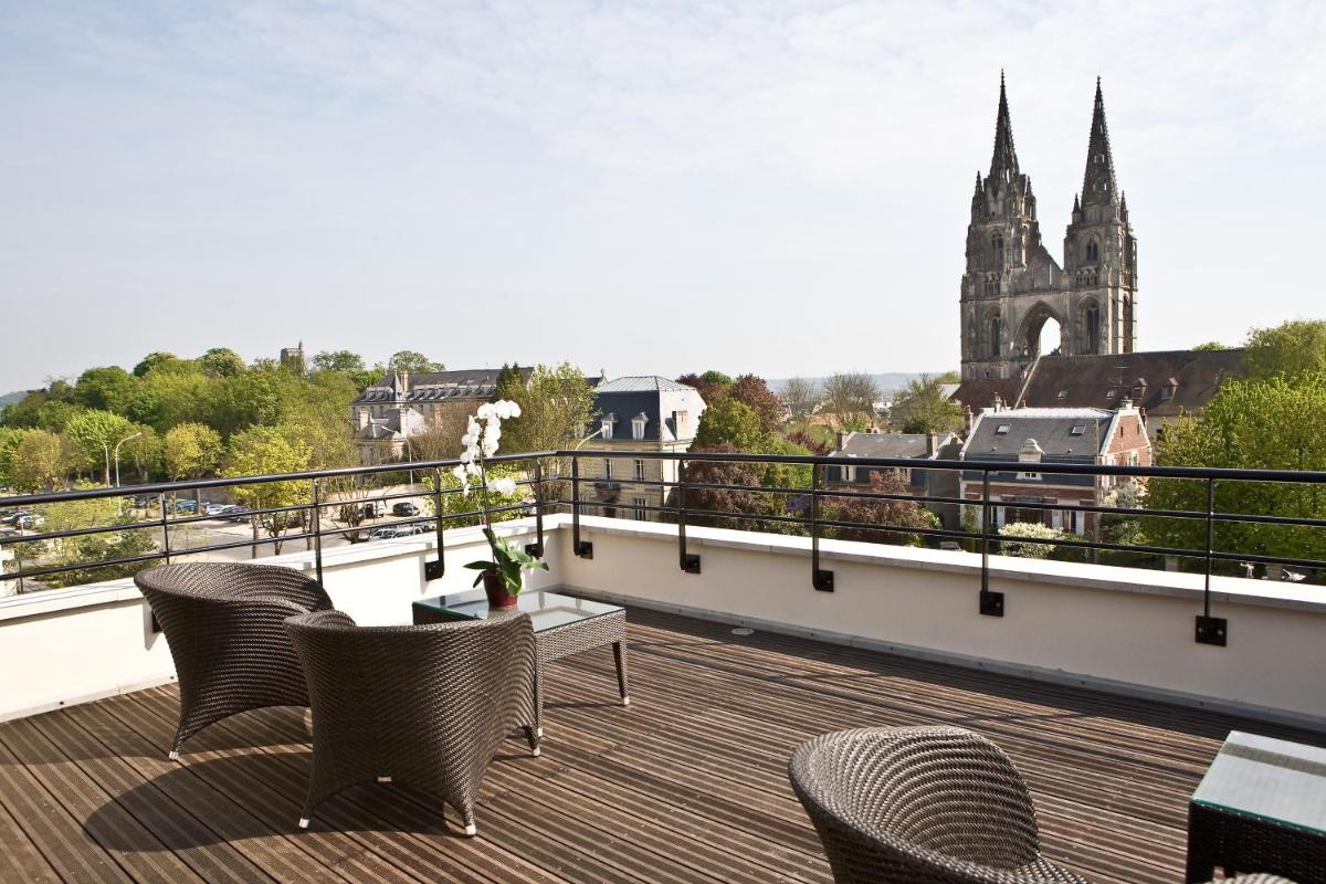 Balcon ou terrasse dans l'établissement Best Western Plus Hotel des Francs