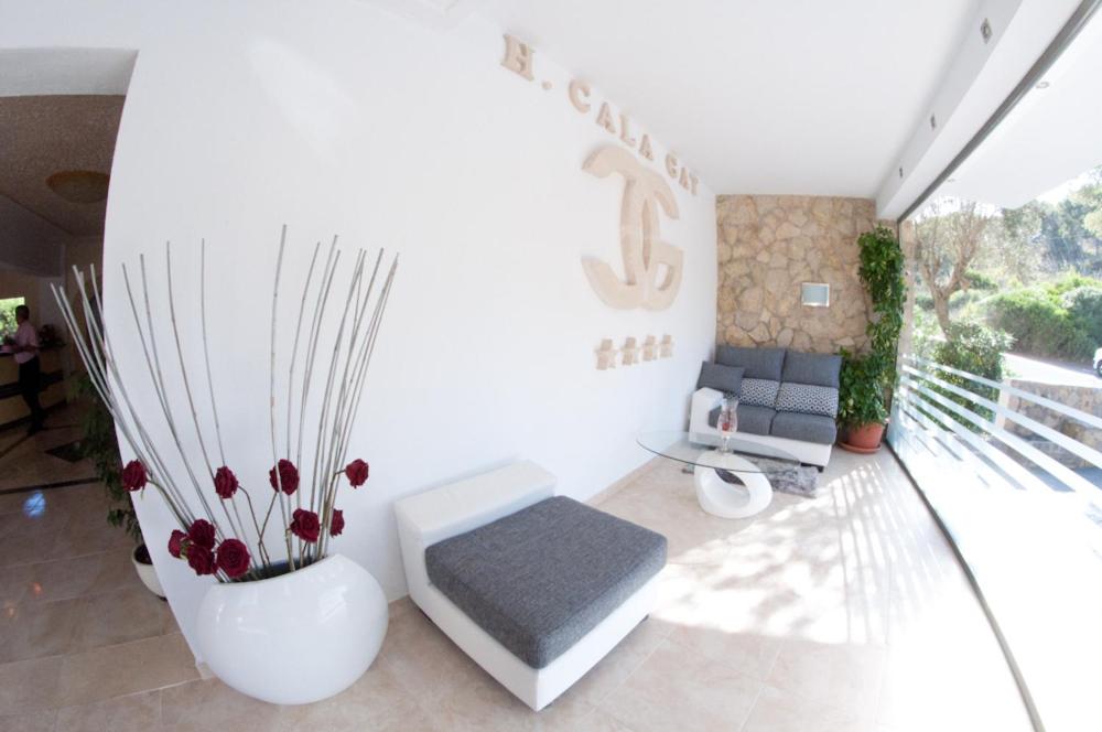 Zona de estar de Hotel Cala Gat