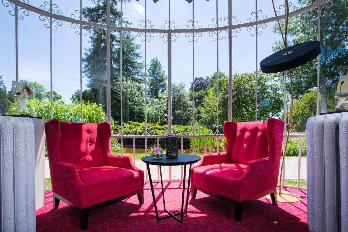 Jardin de l'établissement Château Belmont Tours by The Crest Collection