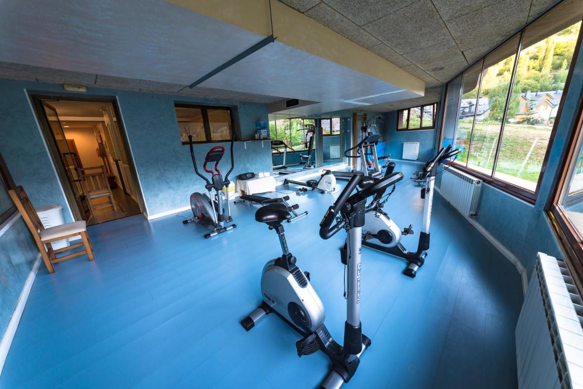 Gimnasio o instalaciones de fitness de Aparthotel Sarrato