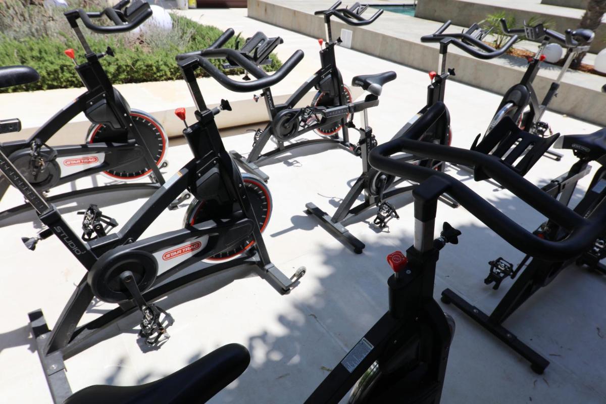 Gimnasio o instalaciones de fitness de Iberostar Waves Bahía de Palma - Adults Only
