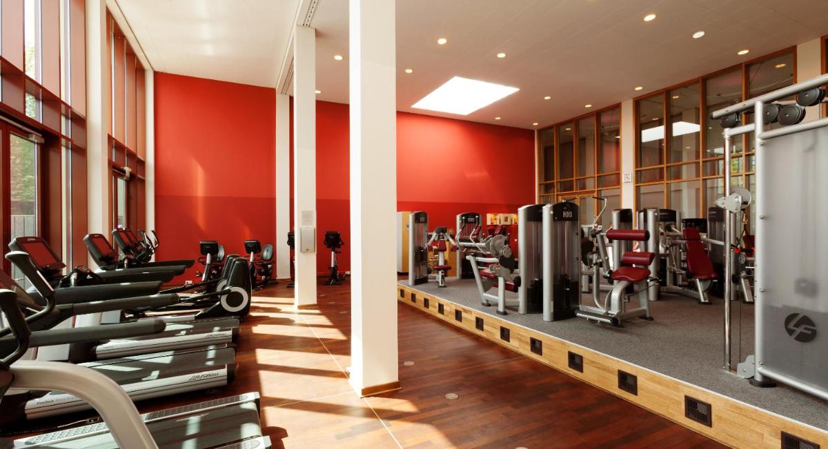 Das Fitnesscenter und/oder die Fitnesseinrichtungen in der Unterkunft A-ROSA Travemünde