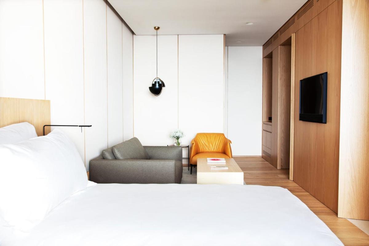 Cama o camas de una habitación en Akelarre - Relais & Châteaux