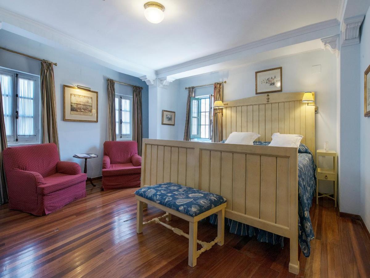 Cama o camas de una habitación en Hotel Las Casas de la Judería
