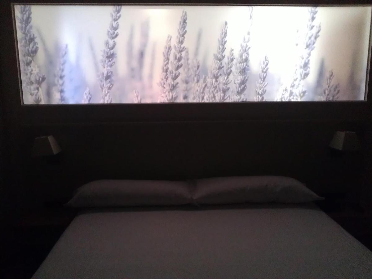 Cama o camas de una habitación en Hotel Balneario El Raposo