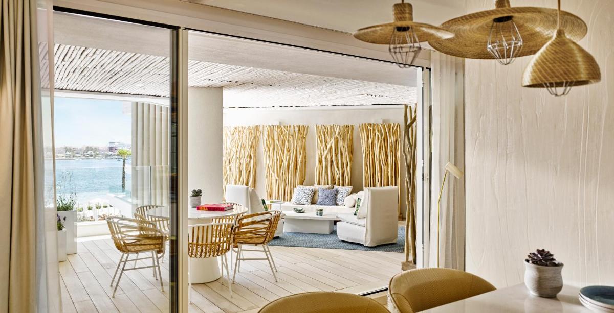 Zona de estar de Nobu Hotel Ibiza Bay