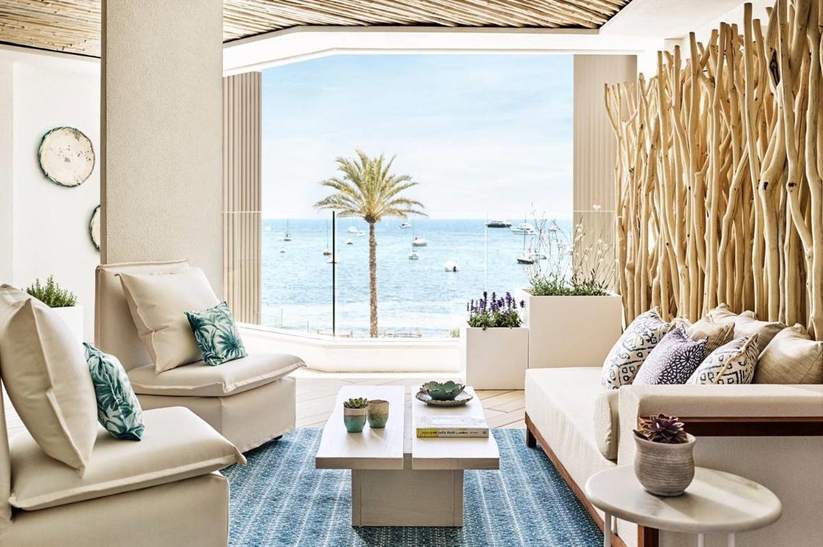 Zona de estar de Nobu Hotel Ibiza Bay