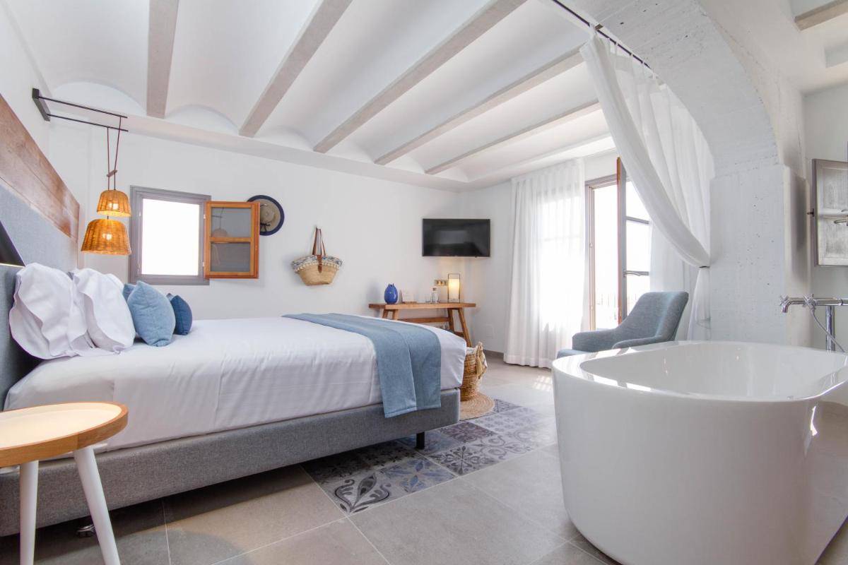 Cama o camas de una habitación en La Serena Boutique Hotel & Wellness - Altea